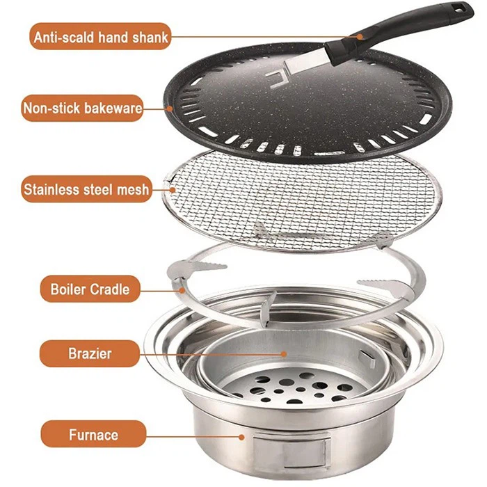 taletop barbecue grill