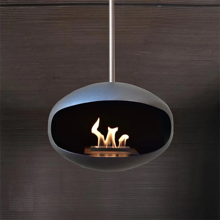 Roof Mounted Hanging Fireplace