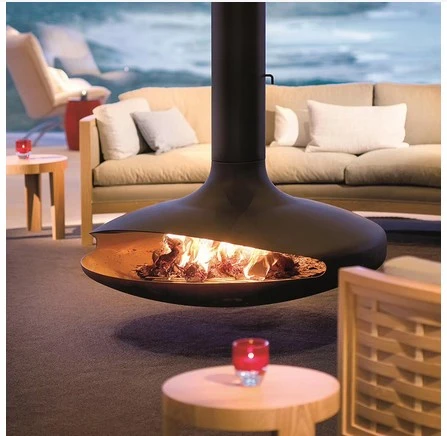 Roof Mounted Hanging Fireplace