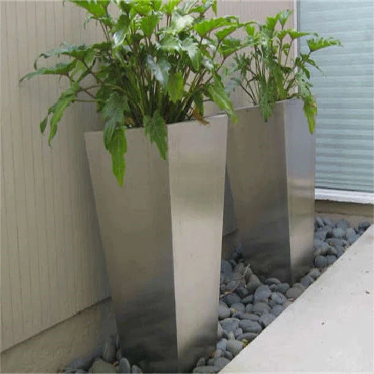 Stainless Steel Flower Pots