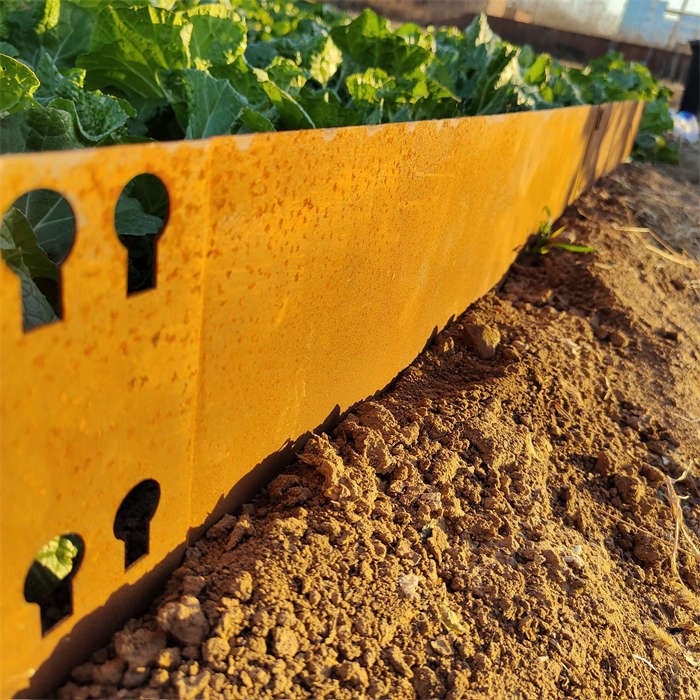 Outdoor Fence Corten Steel Garden Lawn Edging