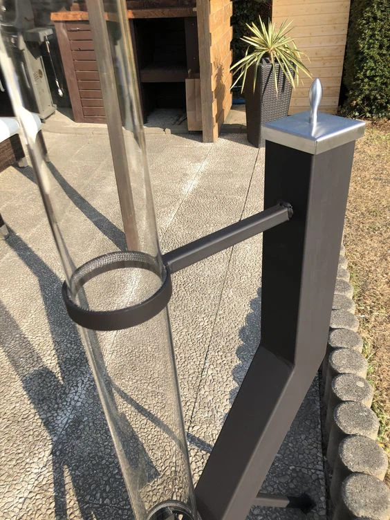 Преносима бездимна печка на пелети на открито